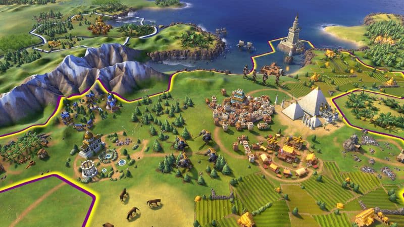 Vũ Trụ Civilization 6 - Trải Nghiệm Phiêu Lưu Độc Đáo 3 xay dung de che trong game civilization 6