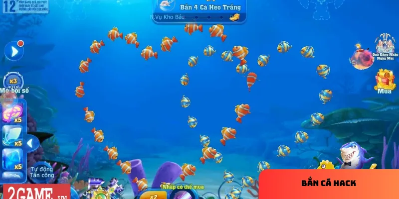 Sử dụng phần mềm hack bắn cá