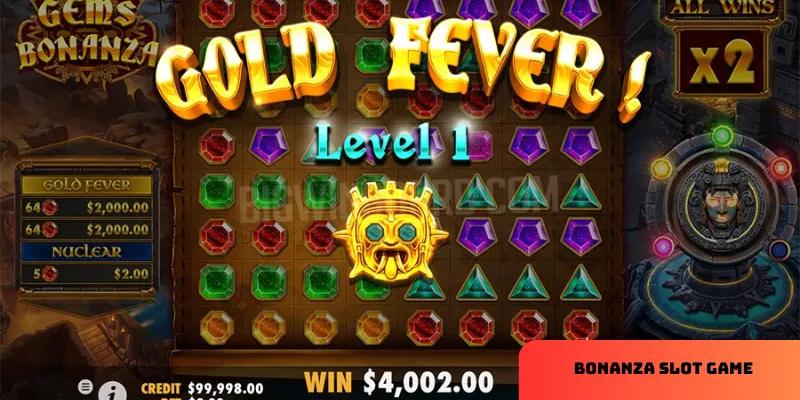 Cách thức chơi Bonanza slot game