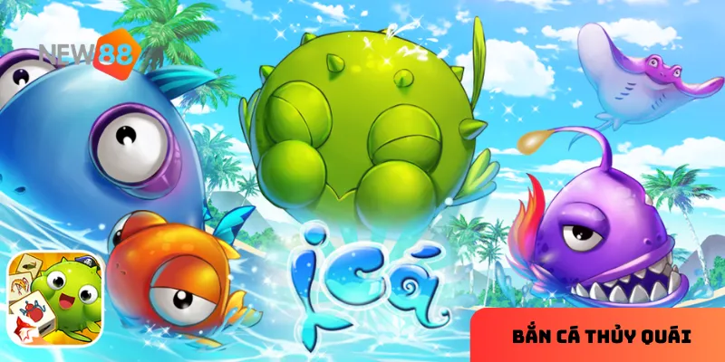 Thủy quái khổng lồ tạo nên sức hấp dẫn đặc biệt.