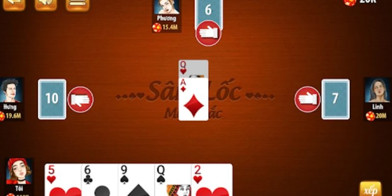 Hướng dẫn các bước chơi bài Sâm cơ bản 