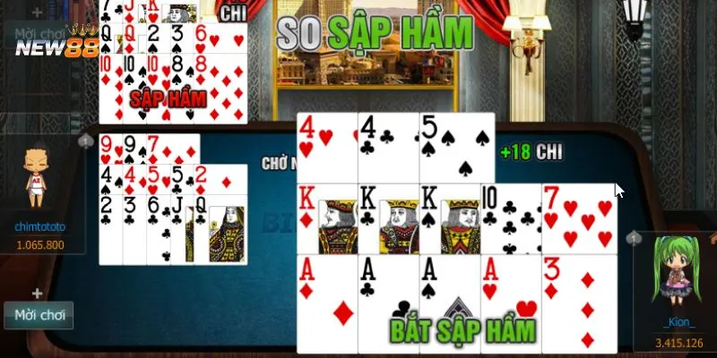 Quy tắc xếp bài Mậu Binh cơ bản