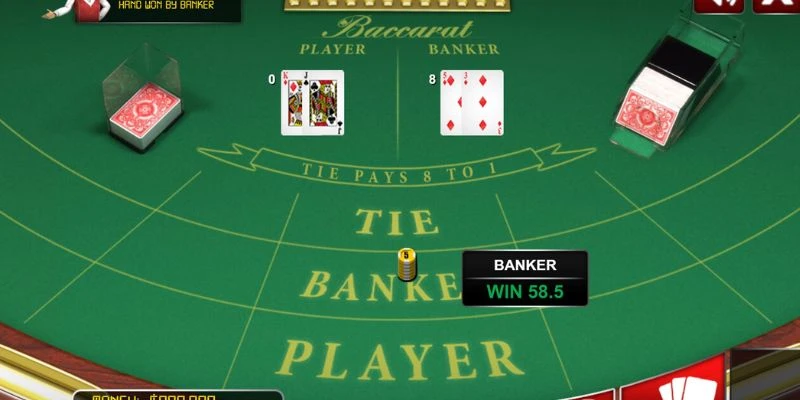 Quy tắc chơi Baccarat cơ bản 