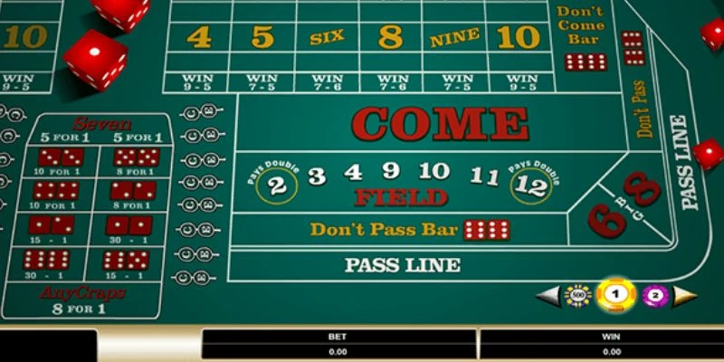 Bí quyết chơi Craps hiệu quả từ cao thủ