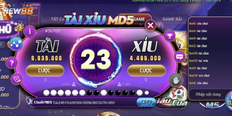 Bí quyết chơi tài xỉu MD5 - Giải mã thuật toán nhà cái 2 So sánh tài xỉu MD5 với tài xỉu truyền thống